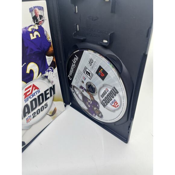 Madden NFL 2005 Football (Sony Playstation 2) PS2 - Complete W/ Manual - Tested - Picture 5 of 5